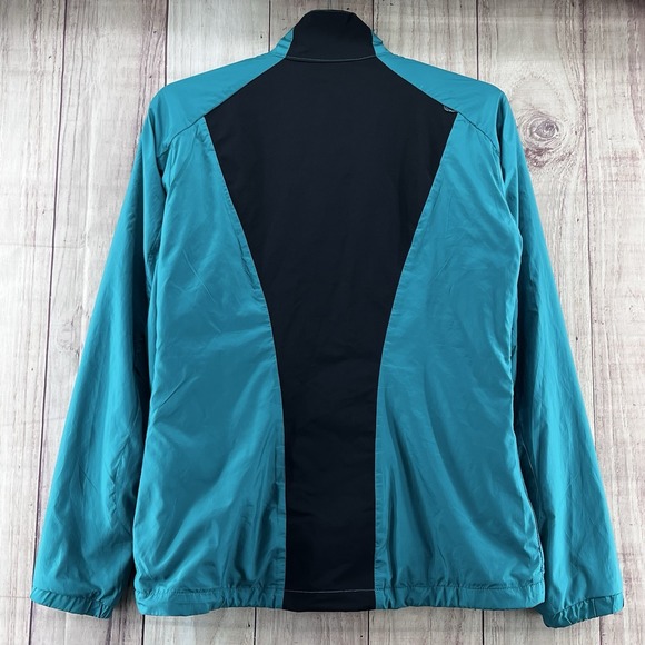 Helly‎ Hansen Womens Crew Midlayer Jacket Sz M Green Black Odin Gear Outdoor Ski - Picture 2 of 7